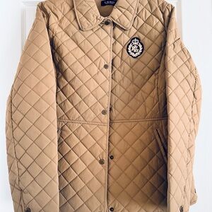 Tan Quilted Jacket